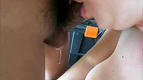 My mouth is tired, I won't suck your cock any longer