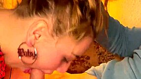 Sloppy wet facefuck with close up action