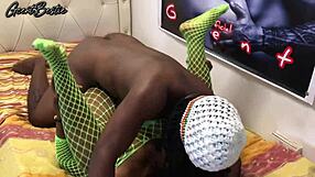 This beautiful black babe loves sex and fucking