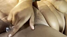 Fingering - the touch of fingers in sweet pussy