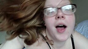 White girl made my bbc cum 2 times pt2 creampie