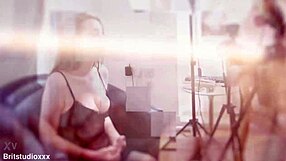Two students in orgasm denial: teased, bound, and edged