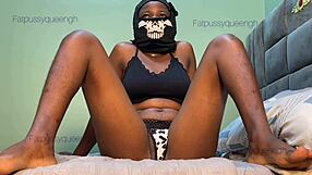 Petite ebony beauty screams as she gets penetrated
