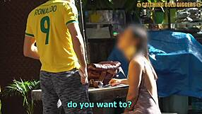 Brazilian Bubble Butt Teen 18+ Picked Up for Street Pussy Destruction at Home