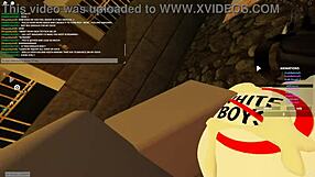 Roblox-Inspired Slut Takes Deep Anal and Wet Doggy Action