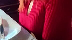 Raw banging with mother-in-law while girlfriend works