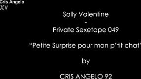 I’m Thrilled by Sally Valentine and Cristina Starr in French Threesome Anal