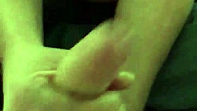 1st time prostate play while my girlfriend rubs my big hard cock, wow