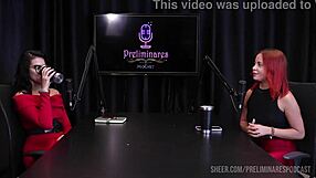 Check out Bruna Ferrari’s best moments on Preliminares Podcast with Bia Hot, Part 3 on Sheer Red! 🔥