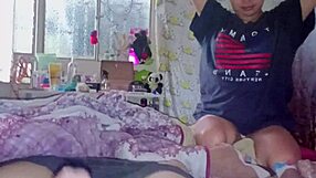 My stepbro shows off his cock