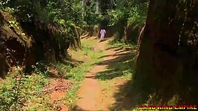 Precious Long offered her tight pussy for a wild fuck in the bush with my big black dick.