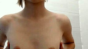 Who’d Like to Touch My Small Tits in Bathroom?