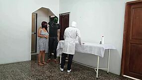 Cheating whore gets fucked hard by her kinky doctor, huh?
