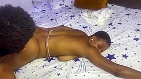 African Curvy Teen Tries Monster Cock for First Time in Wild Ride