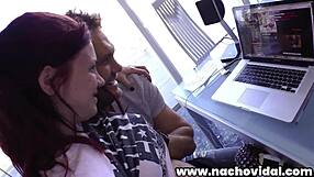 Behind the Scenes: Nacho’s Office Consultation Turns Wild with Rubber Pig Nose and Drooling Suck