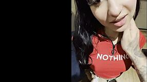man, shy 18 yr old latina with braces takes big white cock