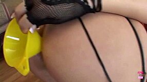 Thick Busty Brunette Submissive Craves Anal Creampie