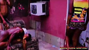ugh, slim saida bob takin two big fat cocks in local ghetto, no joke