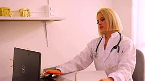 Blonde Doctor Xiara Dark Craves Patient Juan Bustos' Huge Cock