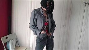 Chantalchannel - I’m burning up even dressed as a man for Halloween!