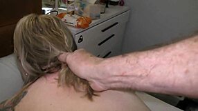 Kiwi Milf Slut Dragged by Hair to Master's Cock for Hardcore Cumshot Finish