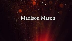 Super Cute Short-Haired Blonde Madison Mason Plays Solo