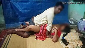 Indian Village Couple Enjoys Steamy Homemade Bedroom Action