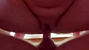 Homemade Stepsister Rides My Big Cock Hard and Begs to Swallow Every Drop