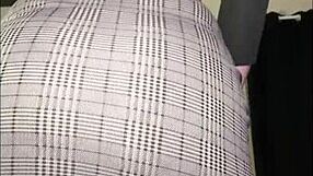 Hey, check this sexy fat ass dancing in fishnets now!