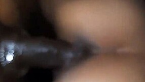 Small pussy stretched by big black dick in raw action