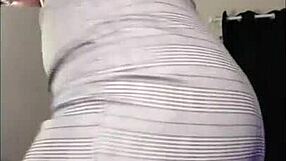 Hey, check this sexy fat ass dancing in fishnets now!