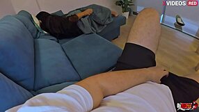 i watched my stepmother's bare ass on the couch, got hard, and craved to fill her mouth with cum
