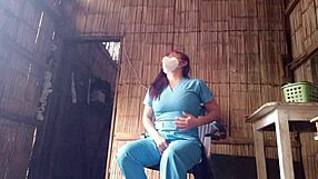 Back from hospital, this real nurse craves solo satisfaction