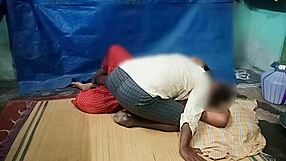 Indian Village Couple Enjoys Steamy Homemade Bedroom Action