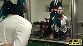 British Sub Gets Analized Hard in Wild Interracial Threeway Action!
