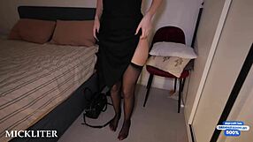 How Many Cocktails Until She Rides His Big Cock in a Rough Quickie?
