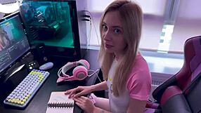 Stepsister Caught on Webcam! I'll Tell Everyone About This Dirty Secret!