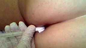 i can't believe how that glycerin suppository felt with 3 liters of enema in me
