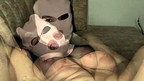 kaithsaumeth takes huge pink cock in tight pussy for first orgasmic squirt