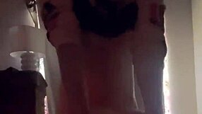 Ass Clapping Doggystyle with Curvy Wife Moaning Loud