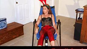 Sexy Candi Annie bangs hard for a wild Christmas shoot