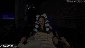 VR Conk Ahsoka Blows Anakin’s Huge Cock in Star Wars Cosplay