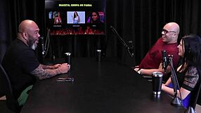 brazilian couple swaps partners in a wild casting game on sheer red.
