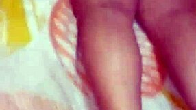 I caught my stepmom playing with a dildo on camera