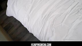 HumpingMom - Stepmom and Stepson Fucking Behind Stepdad