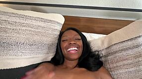 Kiana Luxx First Interracial Casting with Intense Big Black Cock Action