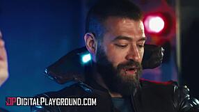 Digitalplayground - wanna see sloppy cock sucking and riding on a spaceship with tru kait geishakyd xander sam?