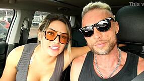 I'm overwhelmed by this outdoor casting with Luna Oliveira. Fucked her ass raw and creamed inside on the roadside!