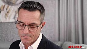 mylfex - european milf settles debts with rough sex for husband's laundering.