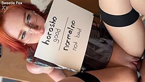 Redhead Russian Teacher Deepthroats and Fucks Student Hard!
